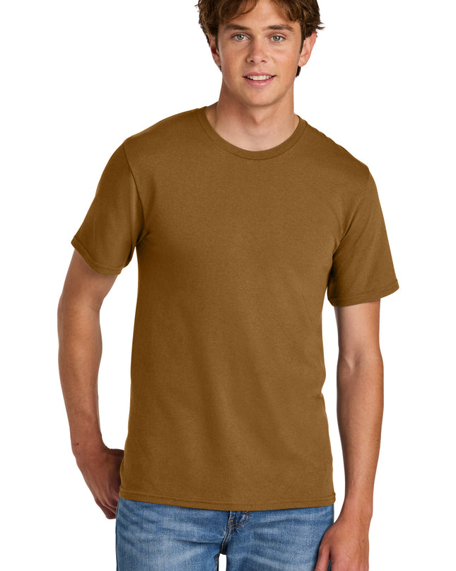 Port & Co Easy Cotton Tee PC43 - Duck Brown