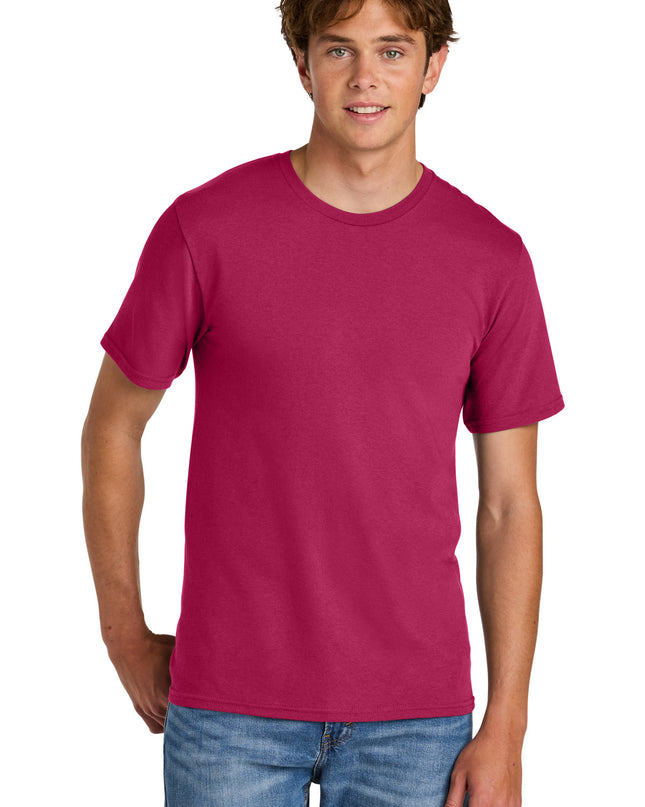 Port & Co Easy Cotton Tee PC43 - Flush Pink