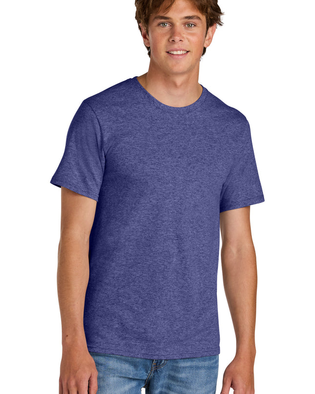 Port & Co Easy Cotton Tee PC43 - Heather Purple