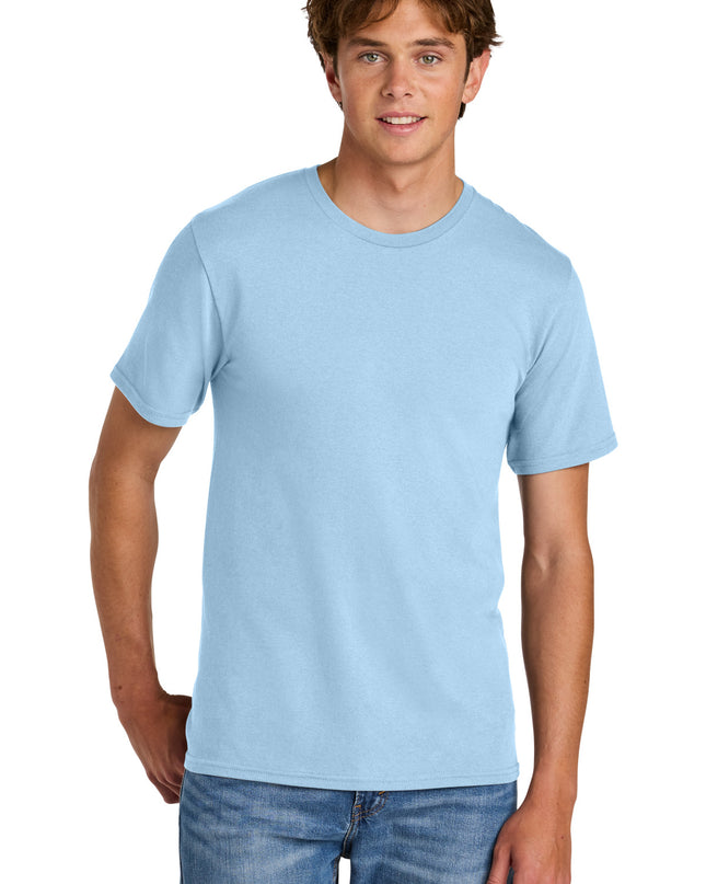 Port & Co Easy Cotton Tee PC43 - Ice Blue