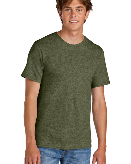 Port & Co Easy Cotton Tee PC43 - Olive Drab Green Heather