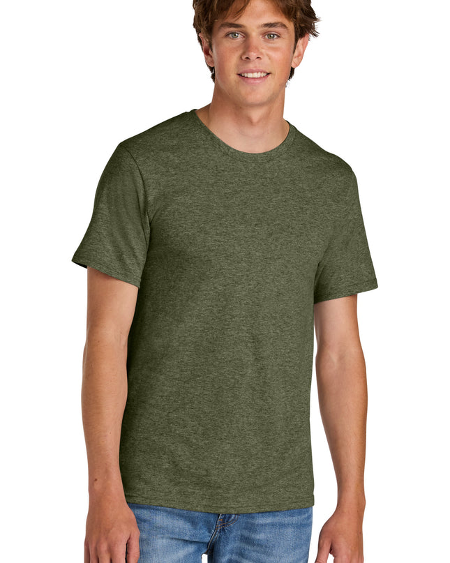 Port & Co Easy Cotton Tee PC43 - Olive Drab Green Heather