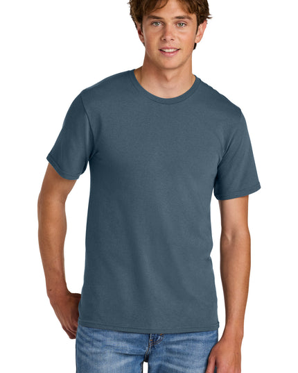 Port & Co Easy Cotton Tee PC43 - Steel Blue