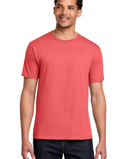 Port & Co Fan Favorite Tee. PC450 - Coral