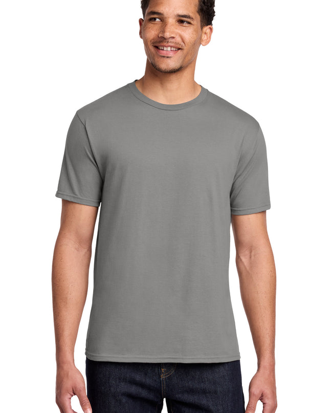 Port & Co Fan Favorite Tee. PC450 - Medium Grey