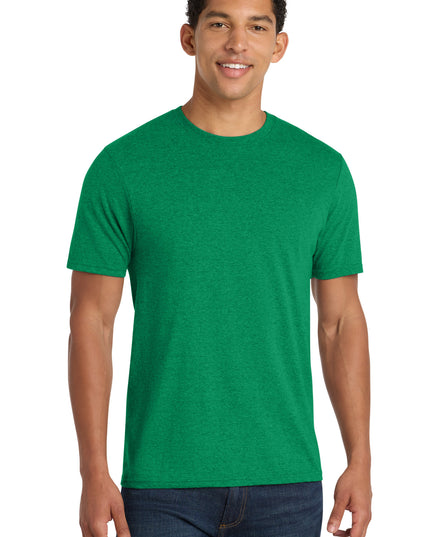 Port & Co Fan Favorite Blend Tee. PC455 - Athletic Kelly Green Heather