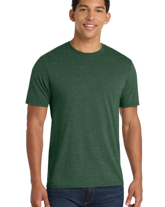 Port & Co Fan Favorite Blend Tee. PC455 - Forest Green Heather