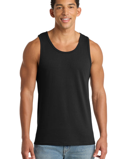 Port & Co Core Cotton Tank Top.  PC54TT - Jet Black