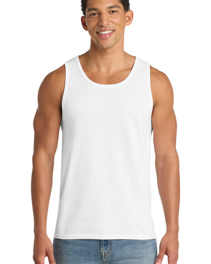 Port & Co Core Cotton Tank Top.  PC54TT - White