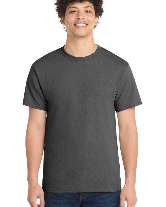 Port & Co Core Cotton Tee. PC54 - Charcoal