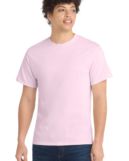 Port & Co Core Cotton Tee. PC54 - Cherry Blossom