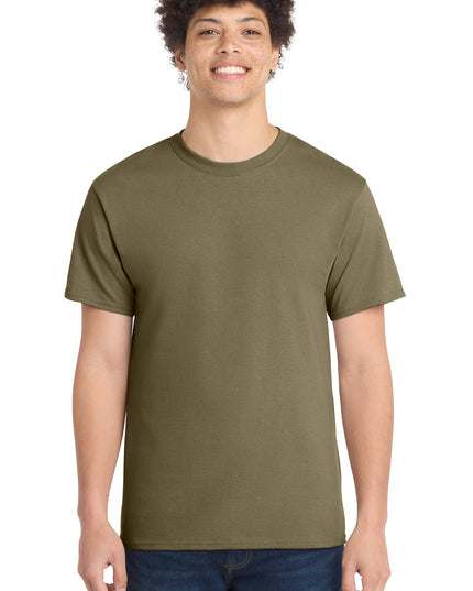 Port & Co Core Cotton Tee. PC54 - Coyote Brown