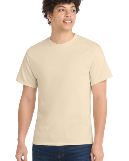 Port & Co Core Cotton Tee. PC54 - Creme