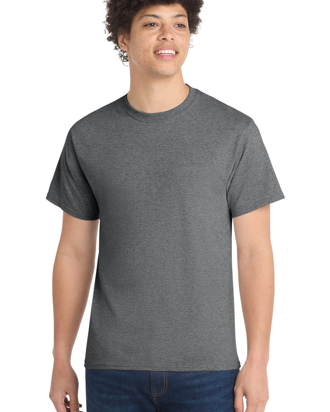 Port & Co Core Cotton Tee. PC54 - Graphite Heather