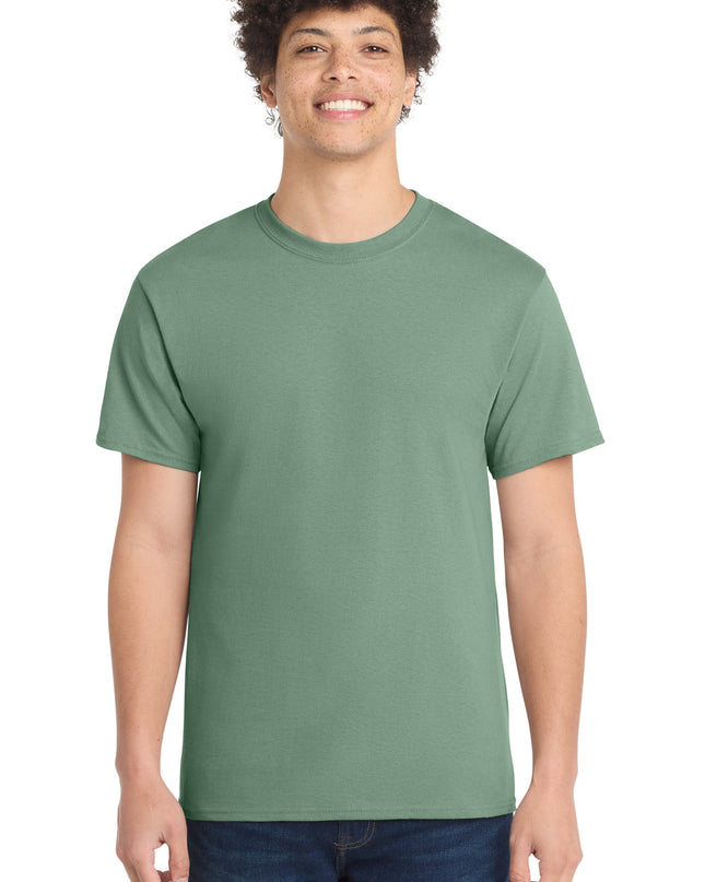 Port & Co Core Cotton Tee. PC54 - Laurel Green