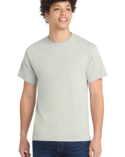 Port & Co Core Cotton Tee. PC54 - Oatmeal Heather