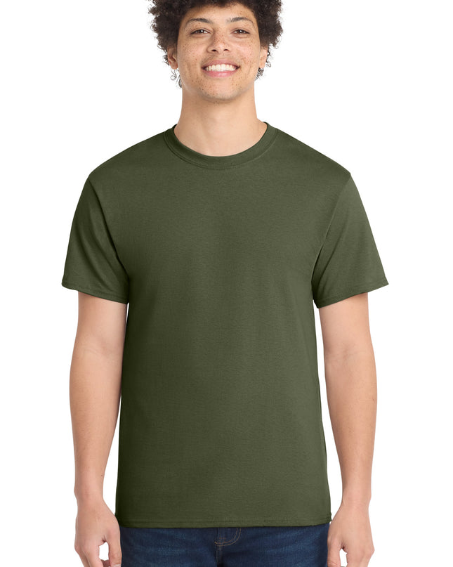 Port & Co Core Cotton Tee. PC54 - Olive Drab Green