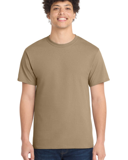Port & Co Core Cotton Tee. PC54 - Sand