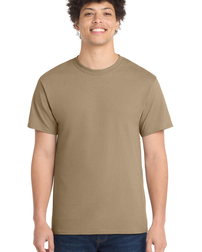 Port & Co Core Cotton Tee. PC54 - Sand