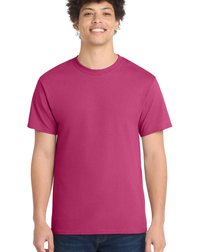 Port & Co Core Cotton Tee. PC54 - Sangria