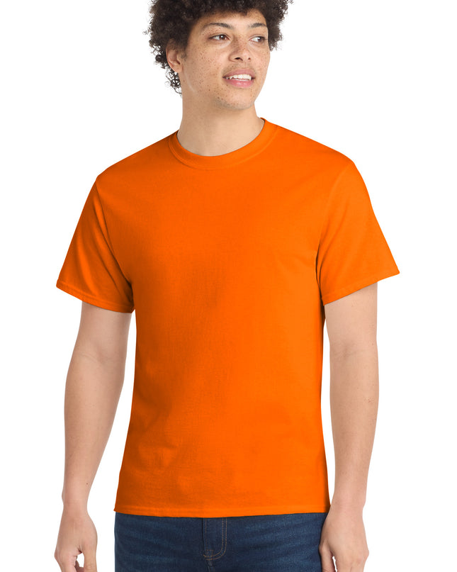 Port & Co Core Cotton Tee. PC54 - S. Orange