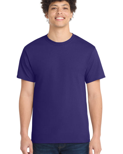 Port & Co Core Cotton Tee. PC54 - Team Purple