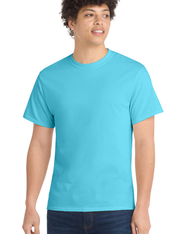 Port & Co Core Cotton Tee. PC54 - Tidal Wave