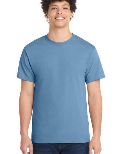 Port & Co Core Cotton Tee. PC54 - Tundra Blue