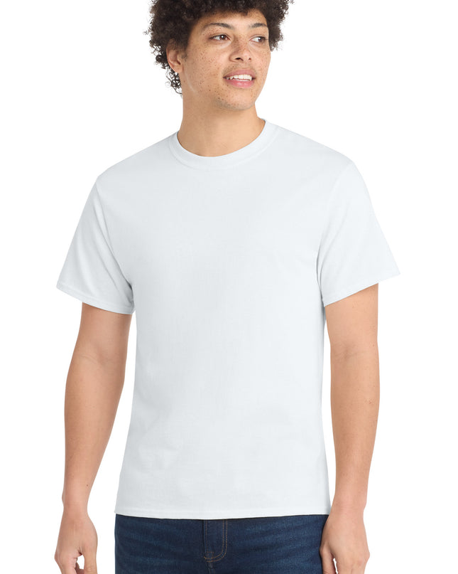 Port & Co Core Cotton Tee. PC54 - White