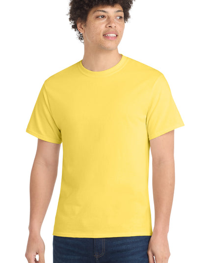Port & Co Core Cotton Tee. PC54 - Yellow