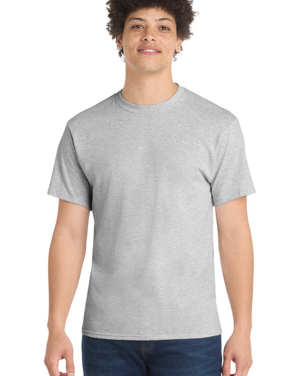 Port & Co Core Blend Tee.  PC55 - Ash