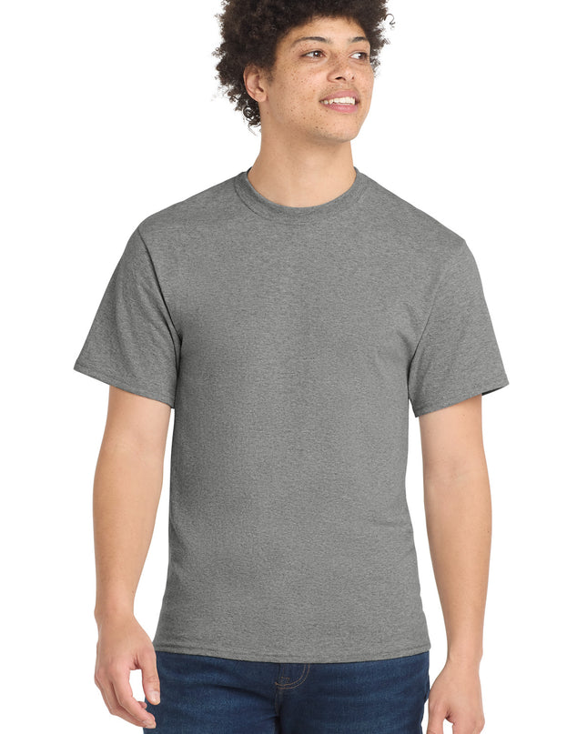 Port & Co Core Blend Tee.  PC55 - Athletic Heather