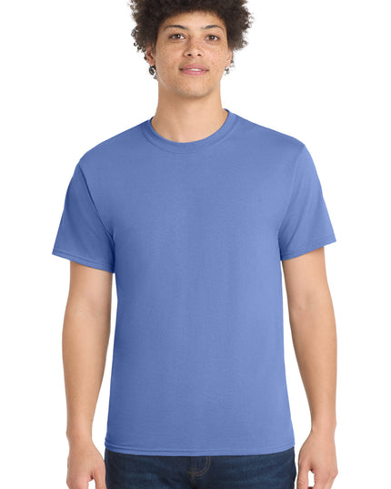 Port & Co Core Blend Tee.  PC55 - Carolina Blue