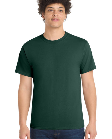 Port & Co Core Blend Tee.  PC55 - Dark Green