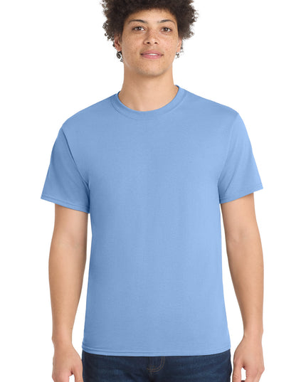 Port & Co Core Blend Tee.  PC55 - Light Blue