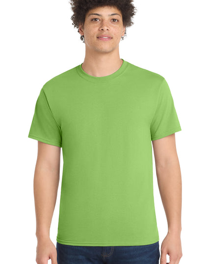 Port & Co Core Blend Tee.  PC55 - Lime