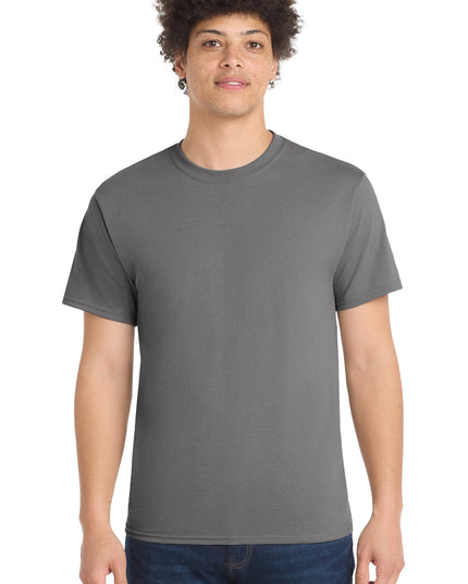 Port & Co Core Blend Tee.  PC55 - Medium Grey