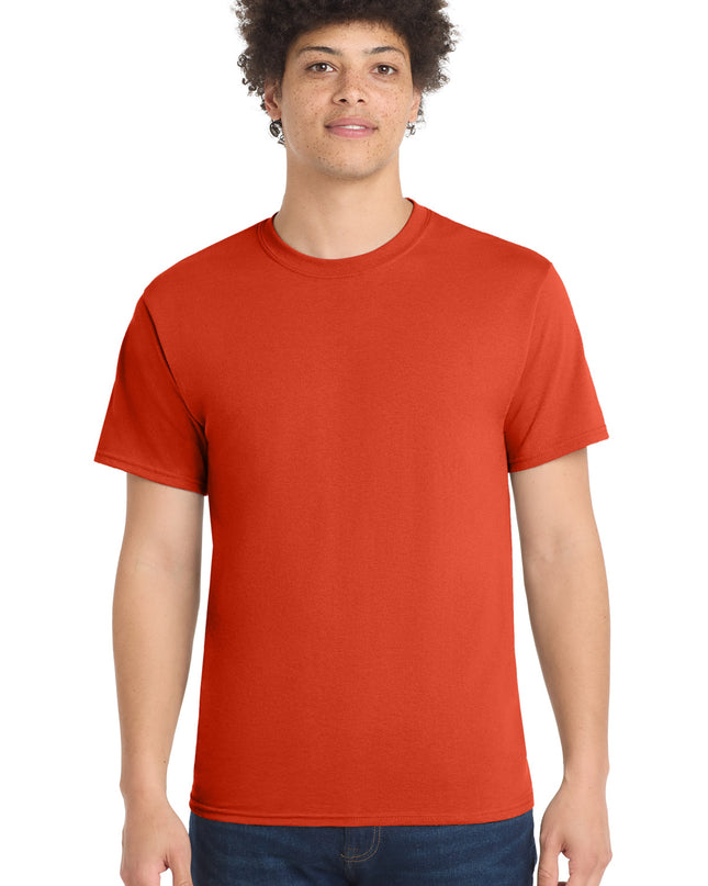 Port & Co Core Blend Tee.  PC55 - Orange