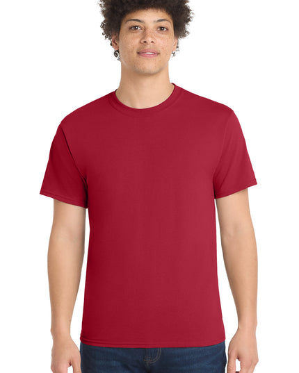 Port & Co Core Blend Tee.  PC55 - Red
