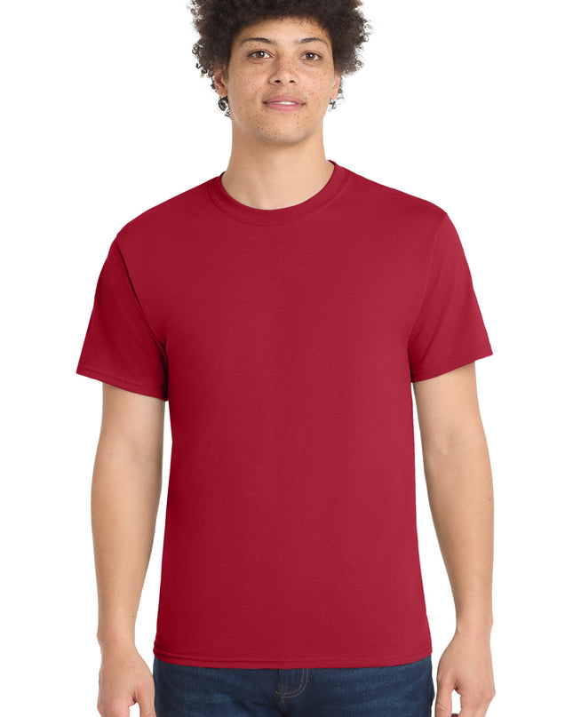Port & Co Core Blend Tee.  PC55 - Red