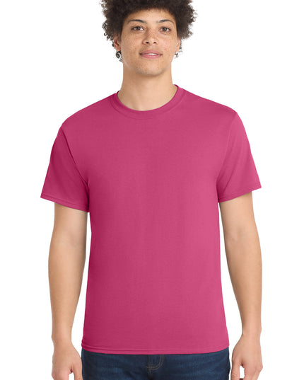 Port & Co Core Blend Tee.  PC55 - Sangria
