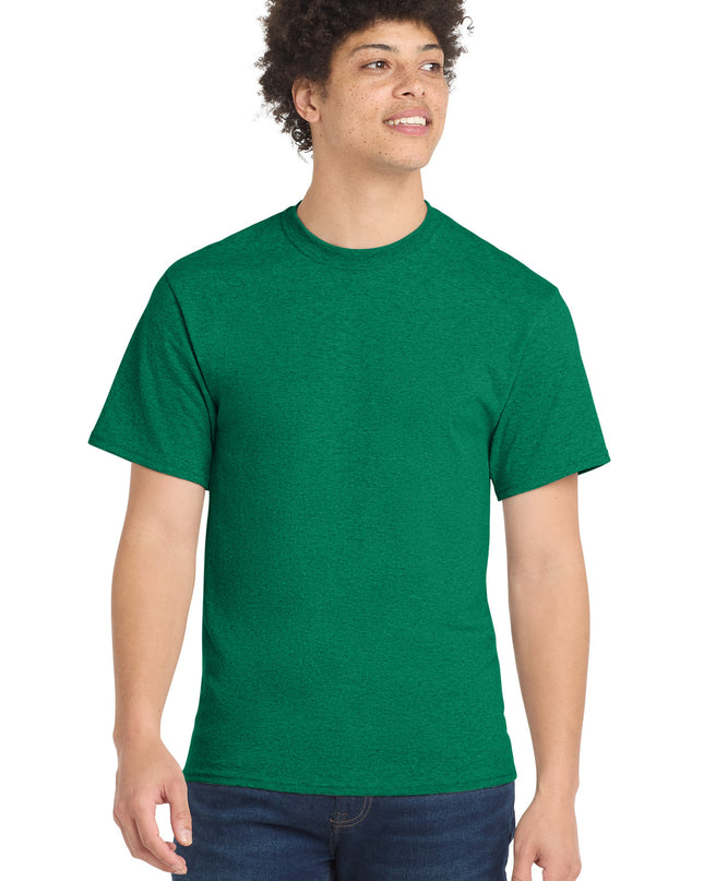 Port & Co Core Blend Tee.  PC55 - Vintage Kelly