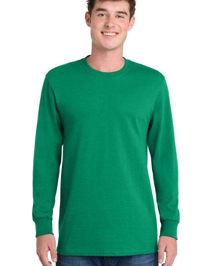 Port & Co Long Sleeve Essential Tee. PC61LS - Kelly
