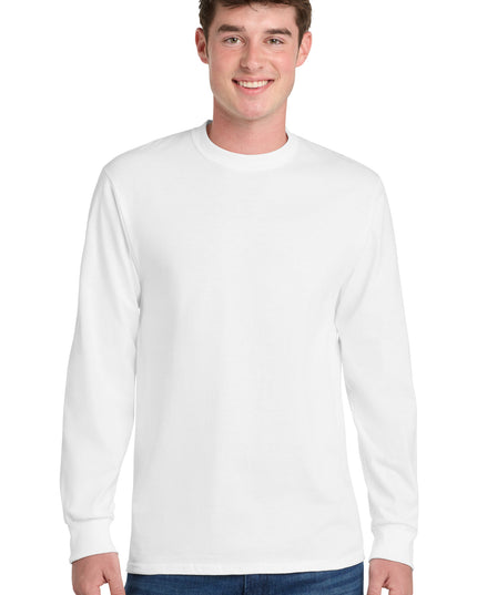 Port & Co Long Sleeve Essential Tee. PC61LS