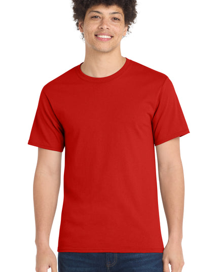 Port & Co Essential Tee. PC61 - Fiery Red