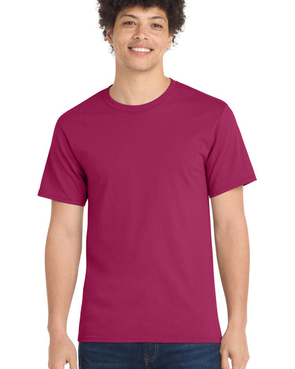 Port & Co Essential Tee. PC61 - Flush Pink