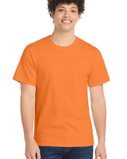 Port & Co Essential Tee. PC61 - Orange Sherbet