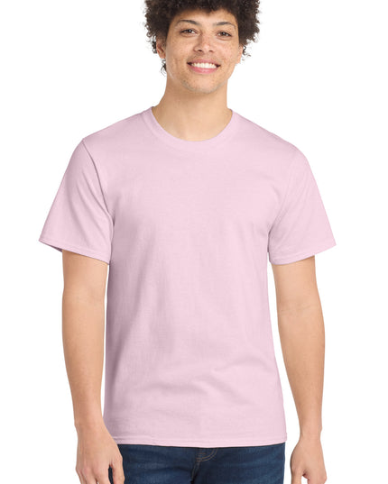Port & Co Essential Tee. PC61 - Pale Pink