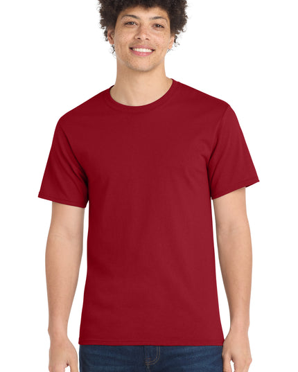 Port & Co Essential Tee. PC61 - Rich Red