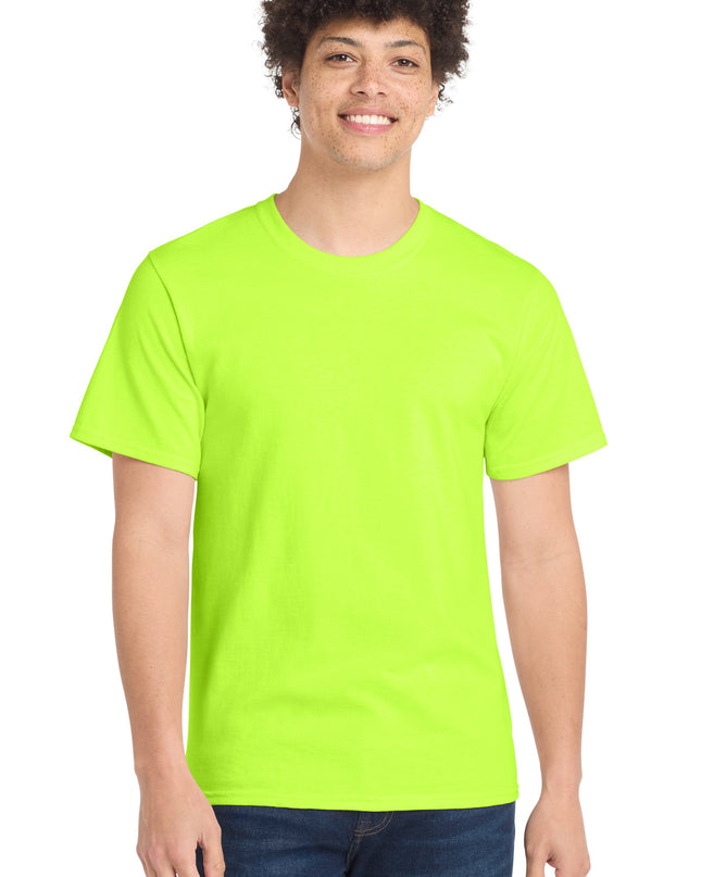 Port & Co Essential Tee. PC61 - S. Green